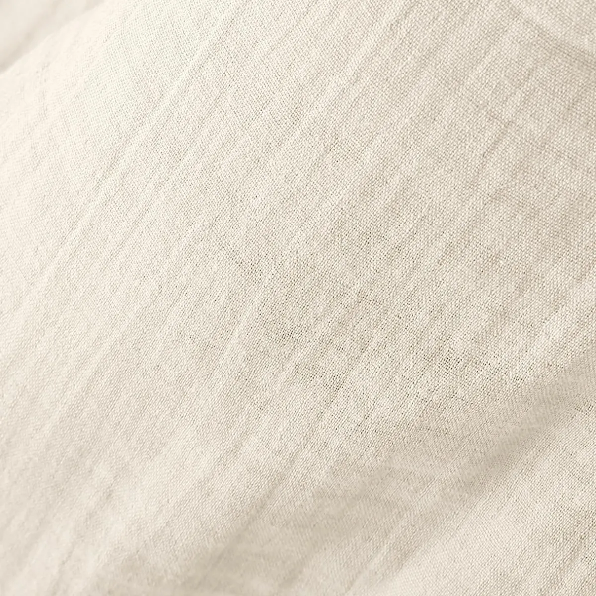EMINZA Coussin carré gaze de coton (60 x 60 cm) Gaïa pampa Beige Best