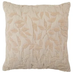 Atmosphera, cru017dateur d'intu017drieur Coussin carré gaze de coton (50 x 50 cm) Letho Beige Clearance