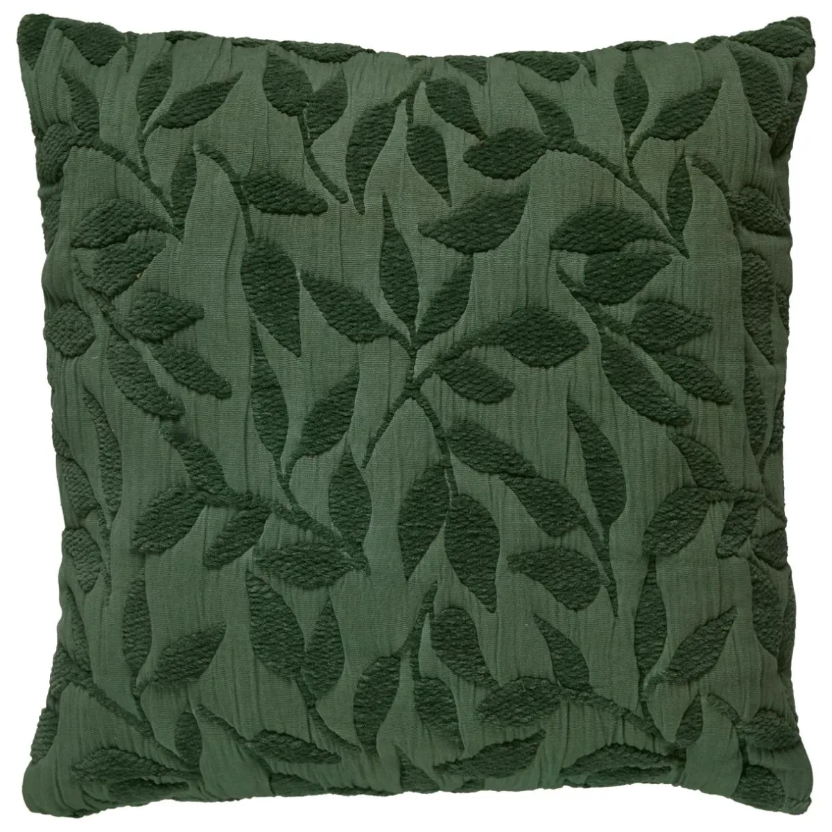 Atmosphera, cru017dateur d'intu017drieur Coussin carré gaze de coton (50 x 50 cm) Letho Vert tilleul New