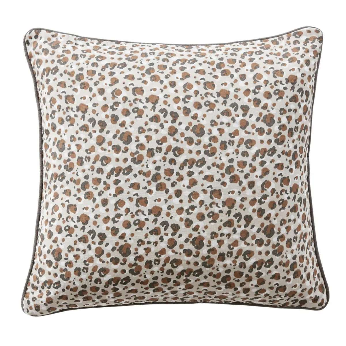 EMINZA Coussin carré gaze de coton (45 x 45 cm) Rosa Marron New