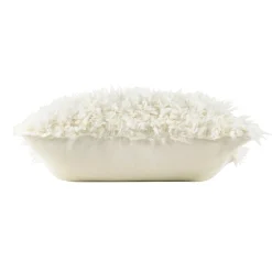 douceur d'intu017drieur Coussin carré imitation fourrure (45 x 45 cm) Mouton Ecru Sale