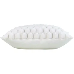 douceur d'intu017drieur Coussin carré imitation fourrure (45 x 45 cm) Frosty Ecru Clearance