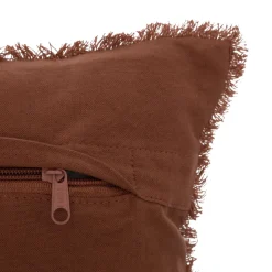 ATMOSPHERA Coussin carré nid d'abeille (45 x 45 cm) Widdy Terracotta Best