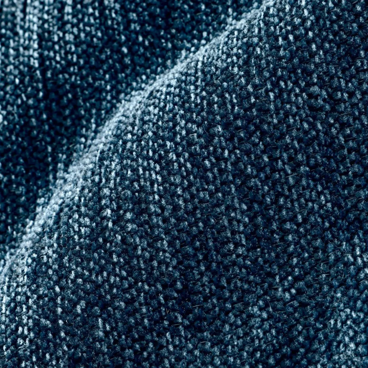 EMINZA Coussin carré tissé (45 x 45 cm) Magnus Bleu nuit Hot