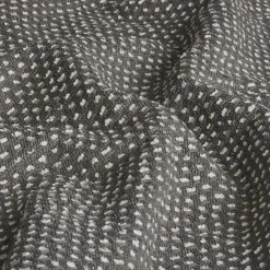 EMINZA Coussin carré tissé (50 x 50 cm) Oscar Gris Anthracite Online