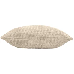 douceur d'intu017drieur Coussin carré velours (45 x 45 cm) Leo Ecru Online