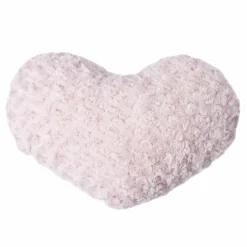 ATMOSPHERA Coussin Cœur (28 x 36 cm) Bouclée Rose Discount