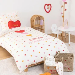 Atmosphera cru017dateur d'intu017drieur for kids Coussin cœur enfant coton (40 cm) Amour Rouge Outlet