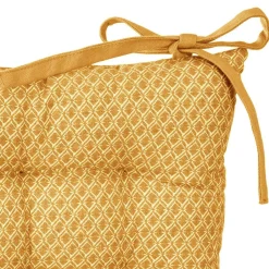 ATMOSPHERA Coussin de chaise carré (38 x 38 cm) Otto Jaune ocre Sale