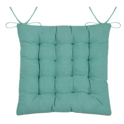STOF Coussin de chaise carré coton (38x38 cm) Barbade Vert céladon
