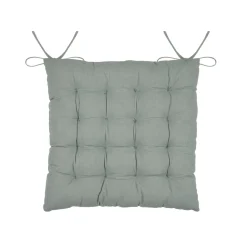 STOF Coussin de chaise carré coton (38 x 38 cm) Yuki Beige