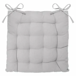 ATMOSPHERA Coussin de chaise carré Datara Gris clair Sale