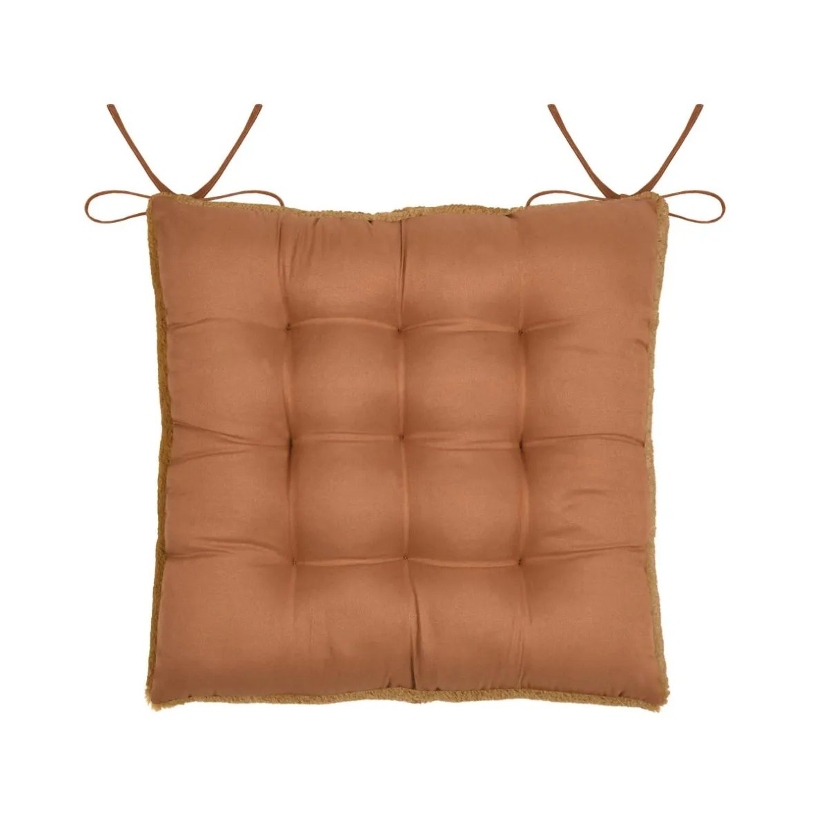 STOF Coussin de chaise carré fausse fourrure (40 x 40 cm) Asgard Camel Sale