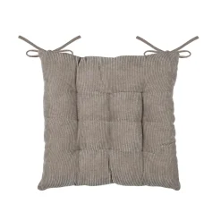 STOF Coussin de chaise carré velours (38 x 38 cm) Dandy Taupe