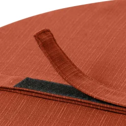 EMINZA Coussin de chaise extérieur rond (40 cm) Sunset Terracotta Best