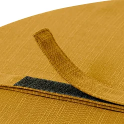 EMINZA Coussin de chaise extérieur rond (40 cm) Sunset Jaune moutarde Best