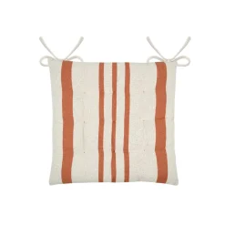 EMINZA Coussin de chaise extérieur carré (38 x 38 cm) Nautira Orange Discount