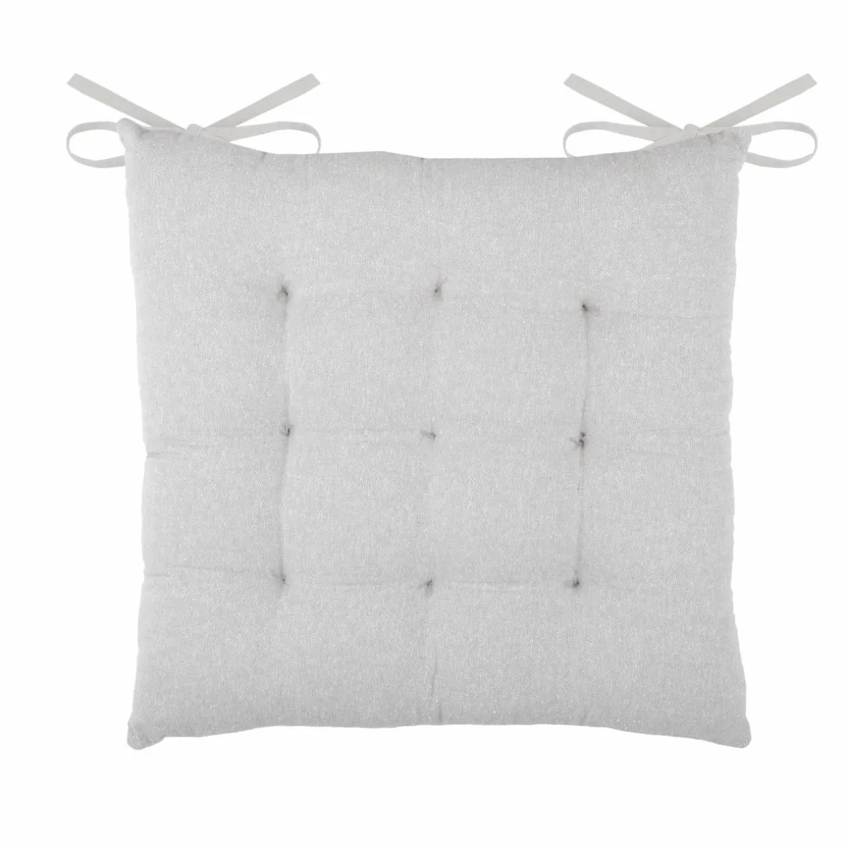STOF Coussin de chaise Noël carré (38 x 38 cm) Sibérie Blanc Outlet