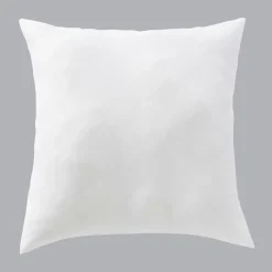 L'EFFET PAPILLON Coussin de garnissage carré microfibre (60 x 60 cm) Aéris Blanc