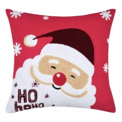 STOF Coussin de Noël carré (45 cm) Falala Rouge Outlet