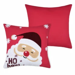 STOF Coussin de Noël carré (45 cm) Falala Rouge Outlet