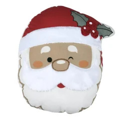 STOF Coussin de Noël carré (42 cm) Oswald Multicolore Rouge Discount