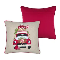 STOF Coussin de Noël carré (45 x 45 cm) Gifted Écru Ecru Online
