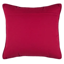 STOF Coussin de Noël carré brodé (45 x 45 cm) Traineau Beige Clearance