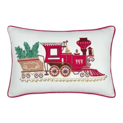 STOF Coussin de Noël rectangulaire (35 x 55 cm) Gifted Rouge Outlet