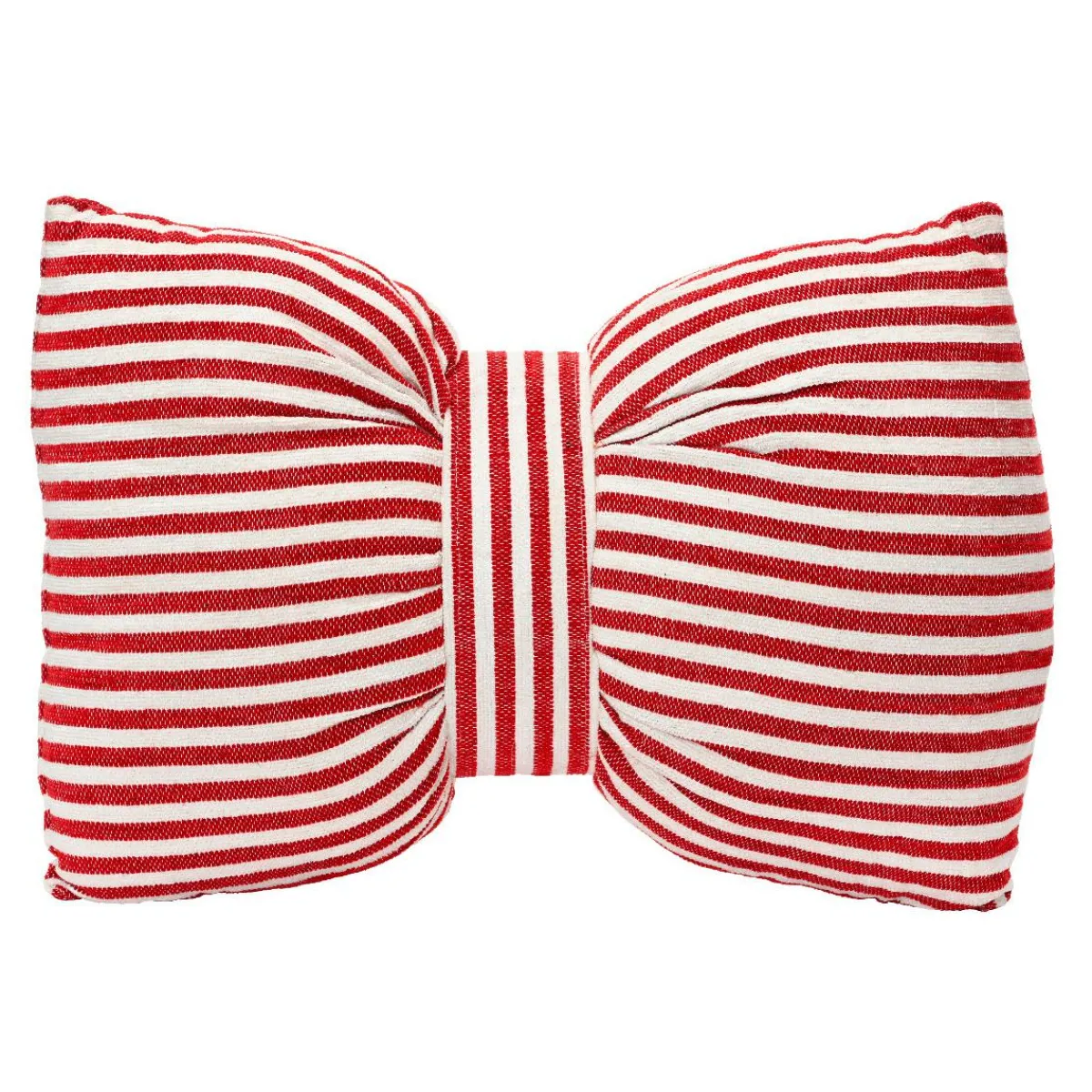 KAEMINGK Coussin de Noël rectangulaire (60 x 40 cm) Nœud Rouge Discount