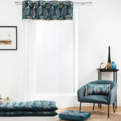 DOUCEUR D'INTERIEUR Coussin de sol (40 cm) Adelor Bleu Discount