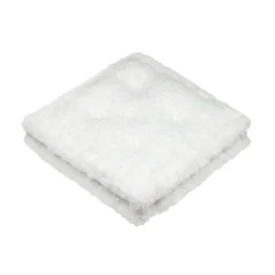 STOF Coussin de sol carré bouclette (45 x 45 cm) Grignon Ecru