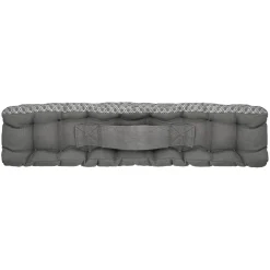 ATMOSPHERA Coussin de sol carré coton (40 x 40 cm) Otto Gris Sale