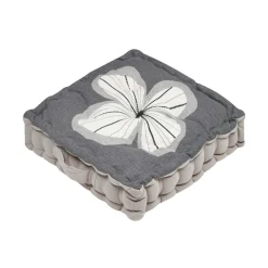 STOF Coussin de sol coton (45 x 45 cm) Tilda ardoise Gris New