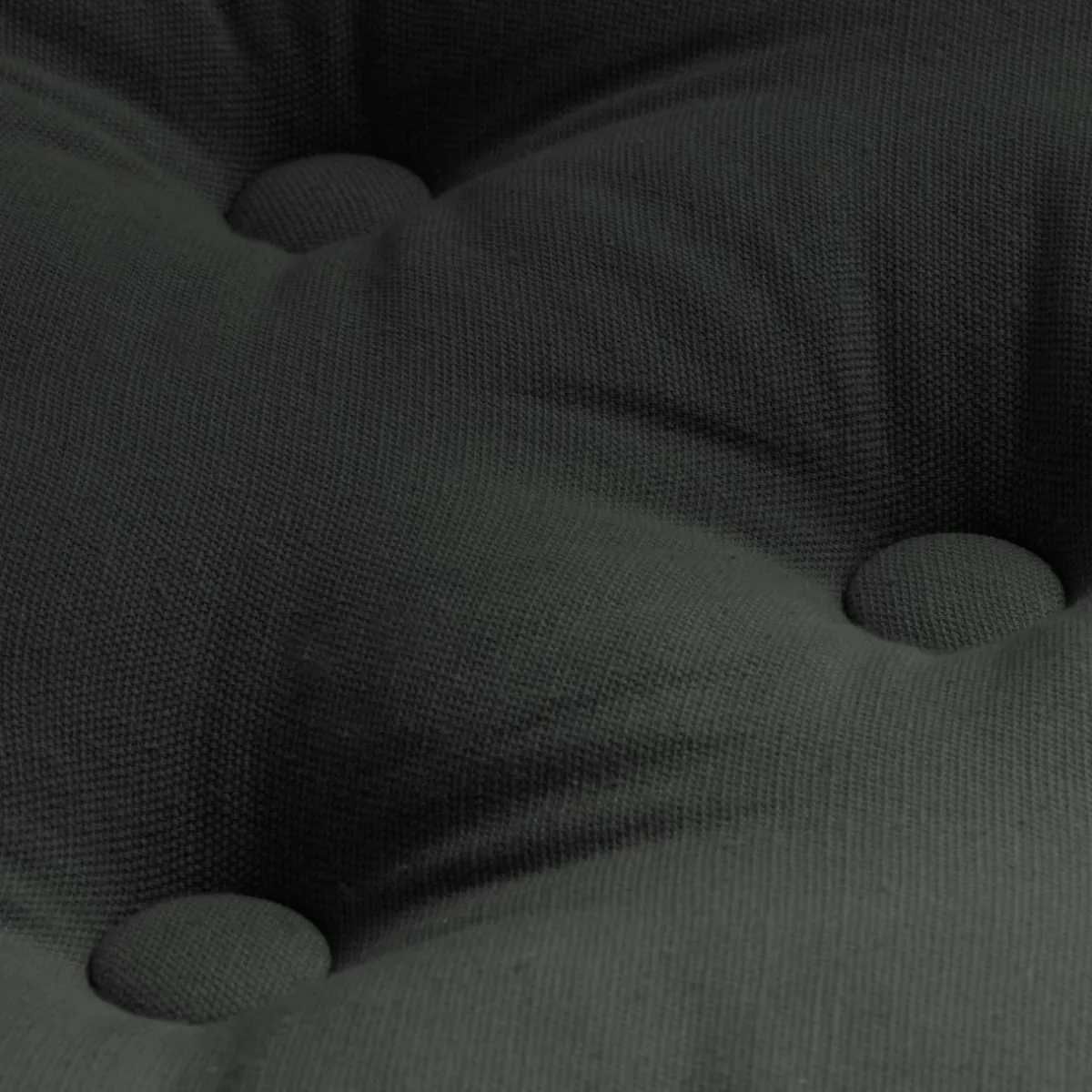EMINZA Coussin de sol coton (40 x 40 cm) Pixel Gris Anthracite Sale