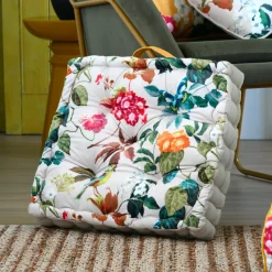 STOF Coussin de sol coton (45 x 45 cm) Emmy Multicolore Clearance