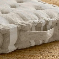 EMINZA Coussin de sol extérieur (45 x H10 cm) Nautira Ecru Discount