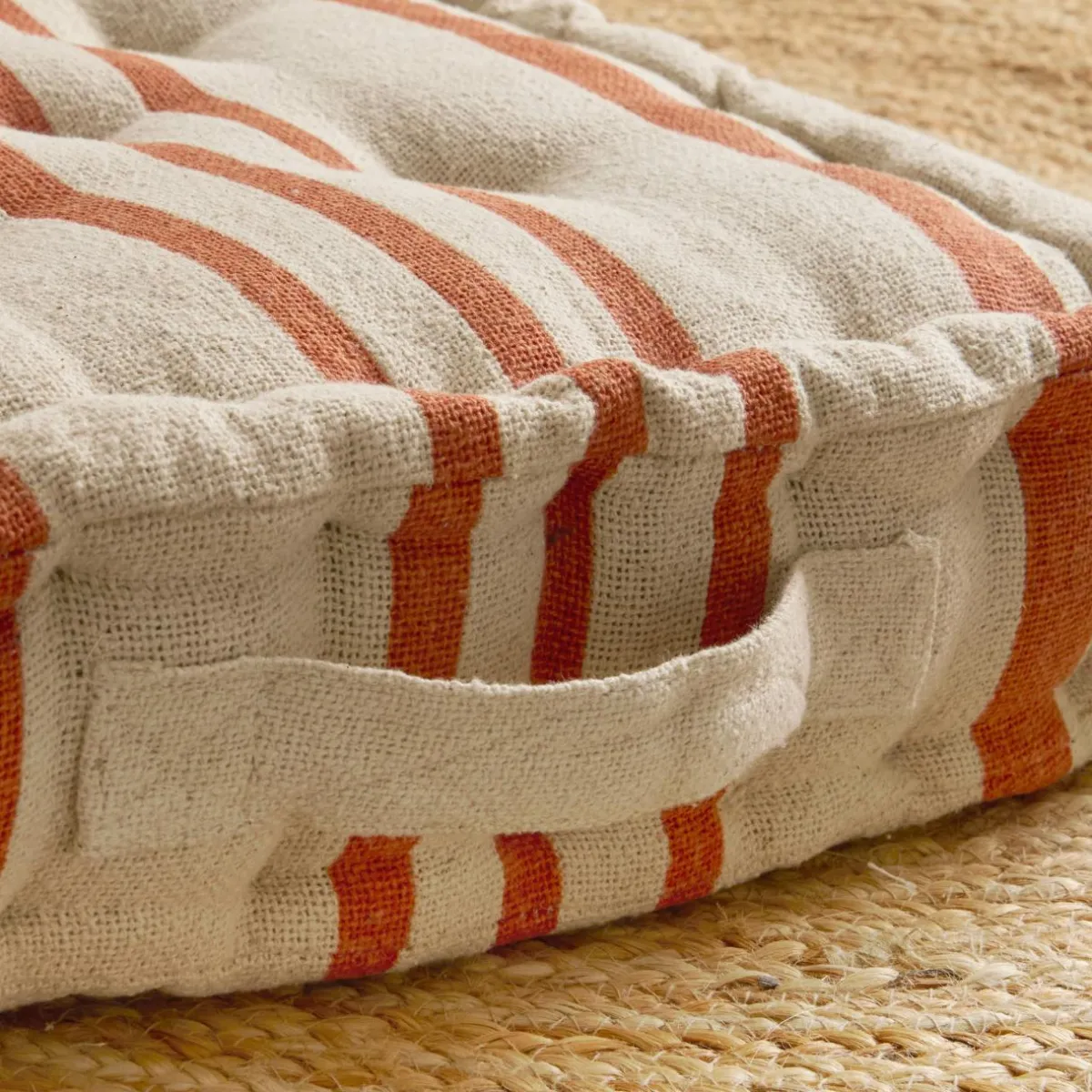 EMINZA Coussin de sol extérieur (45 x H10 cm) Nautira Orange Discount