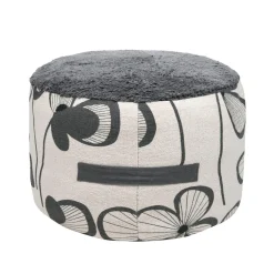 STOF Coussin de sol haut en coton (40 cm) Tilda Gris