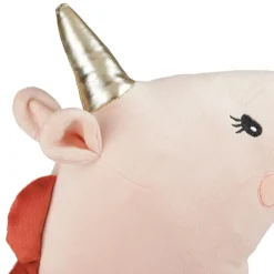OSTARIA Coussin enfant (35 cm) Licorne Rose Discount