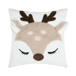 STOF Coussin enfant carré (40 x 40 cm) Gabin Beige Best