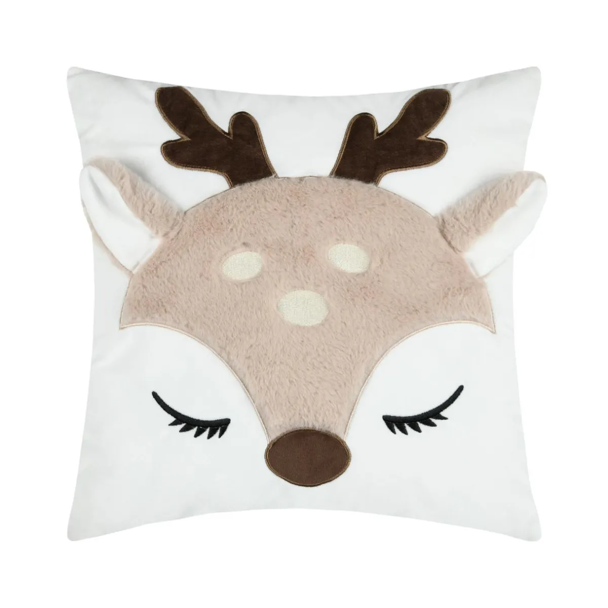 STOF Coussin enfant carré (40 x 40 cm) Gabin Beige Best
