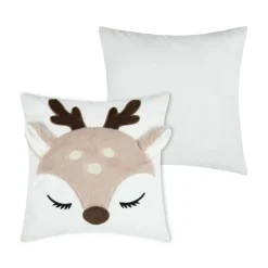 STOF Coussin enfant carré (40 x 40 cm) Gabin Beige Best