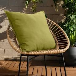 EMINZA Coussin extérieur carré (60 x 60 cm) Sunset Vert olive Online