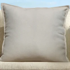 MOBELLIA Coussin extérieur carré (60 x 60 cm) Boraé Taupe Clearance