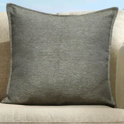 MOBELLIA Coussin extérieur carré (45 x 45 cm) Kalena Vert olive Clearance