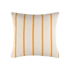 EMINZA Coussin extérieur carré toile de coton (50 x 50 cm) Ocealys Jaune moutarde Sale