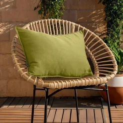 EMINZA Coussin extérieur rectangulaire (40 x 60 cm) Sunset Vert olive New