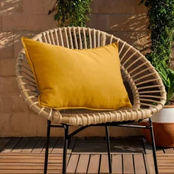 EMINZA Coussin extérieur rectangulaire (40 x 60 cm) Sunset Jaune moutarde Online