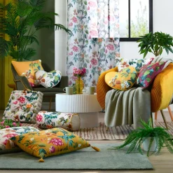 STOF Coussin polochon coton (20x45 cm) Emmy Multicolore Discount